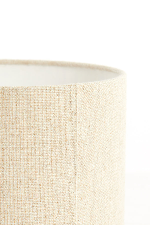 Light & Living Lighting Shade cylinder 25-25-18 cm LIVIGNO natural House of Isabella UK