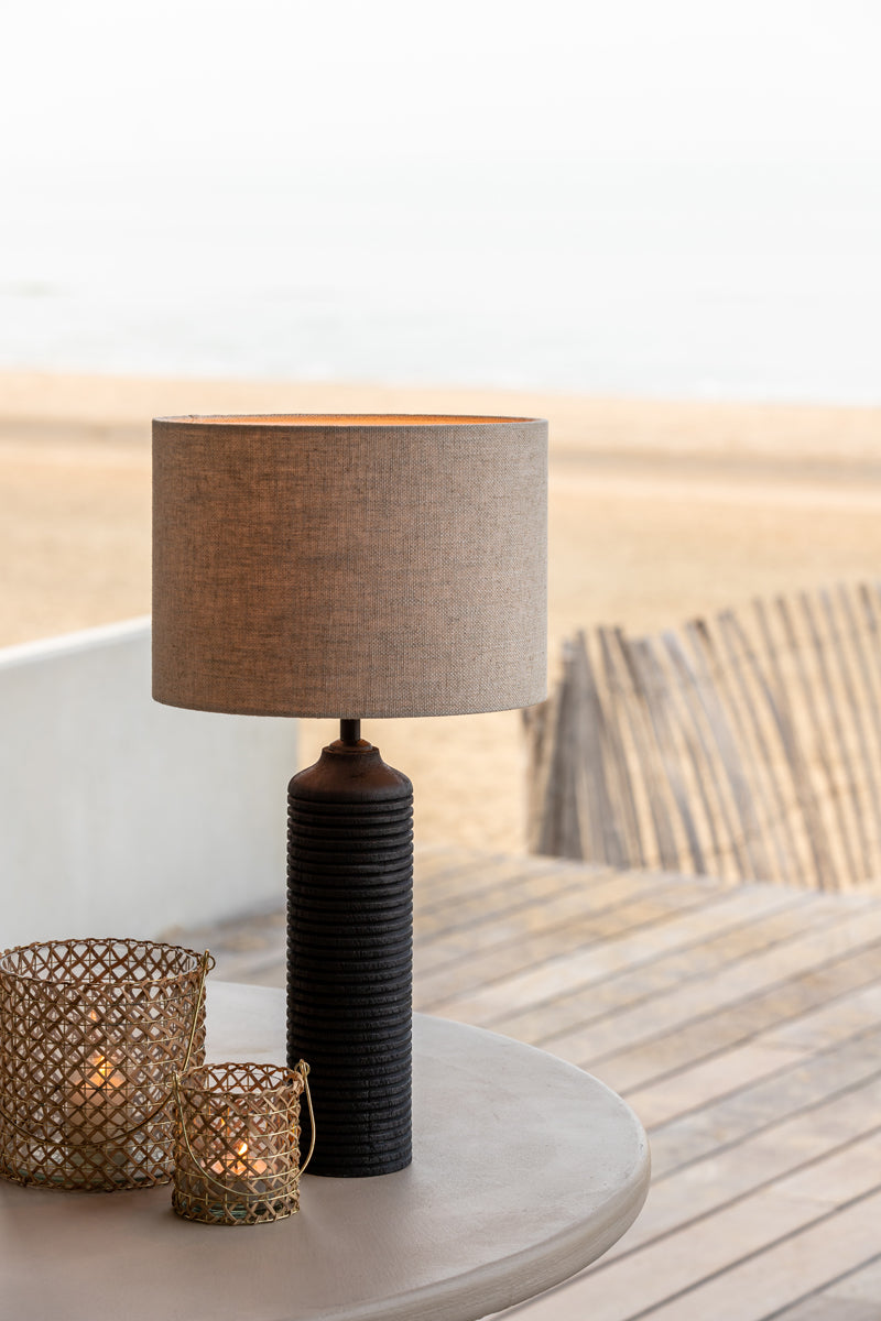Light & Living Lighting Shade cylinder 25-25-18 cm LIVIGNO natural House of Isabella UK