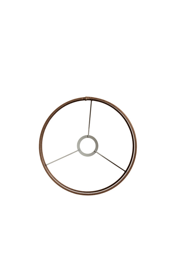 Light & Living Lighting Shade cylinder 25-25-18 cm NALA dark brown House of Isabella UK