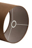 Light & Living Lighting Shade cylinder 25-25-18 cm NALA dark brown House of Isabella UK