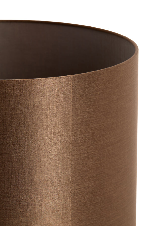 Light & Living Lighting Shade cylinder 25-25-18 cm NALA dark brown House of Isabella UK