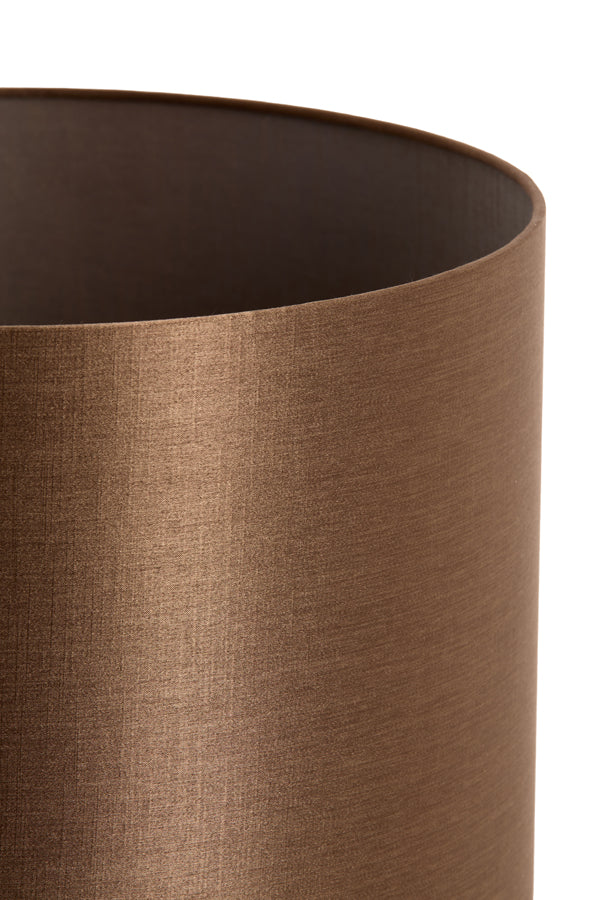 Light & Living Lighting Shade cylinder 25-25-18 cm NALA dark brown House of Isabella UK