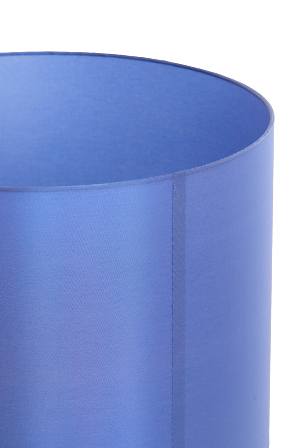 Light & Living Lighting Shade cylinder 25-25-18 cm PARADOX blue House of Isabella UK