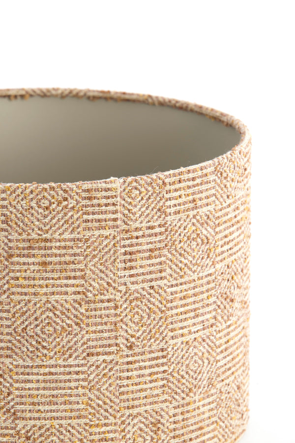 Light & Living Lighting Shade cylinder 25-25-18 cm RAVI brown House of Isabella UK
