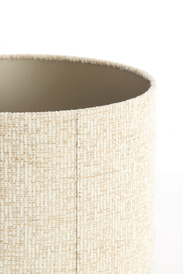 Light & Living Lighting Shade cylinder 25-25-18 cm RIF sand House of Isabella UK