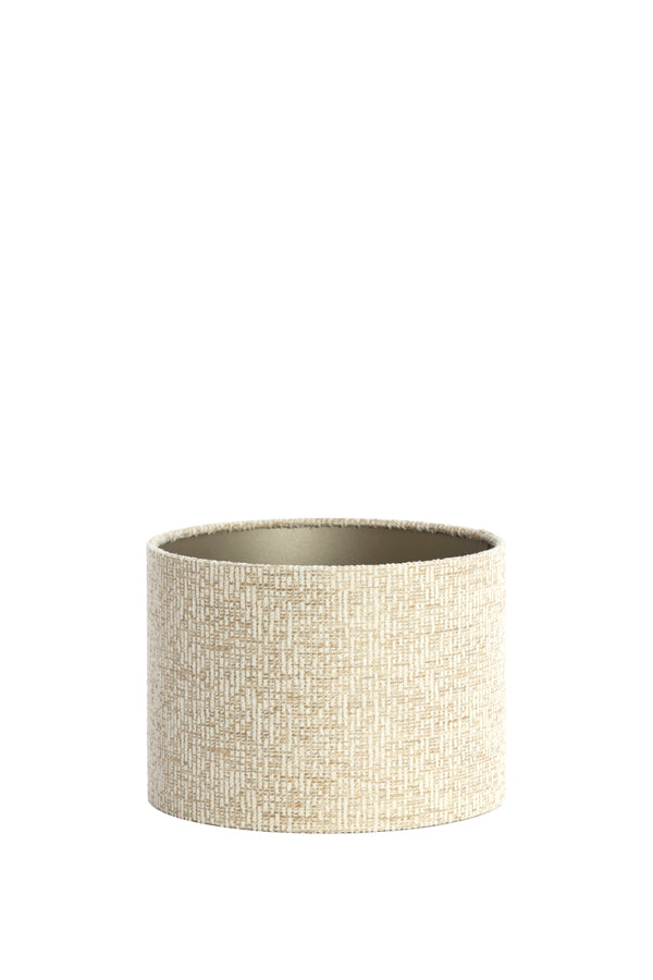 Light & Living Lighting Shade cylinder 25-25-18 cm RIF sand House of Isabella UK