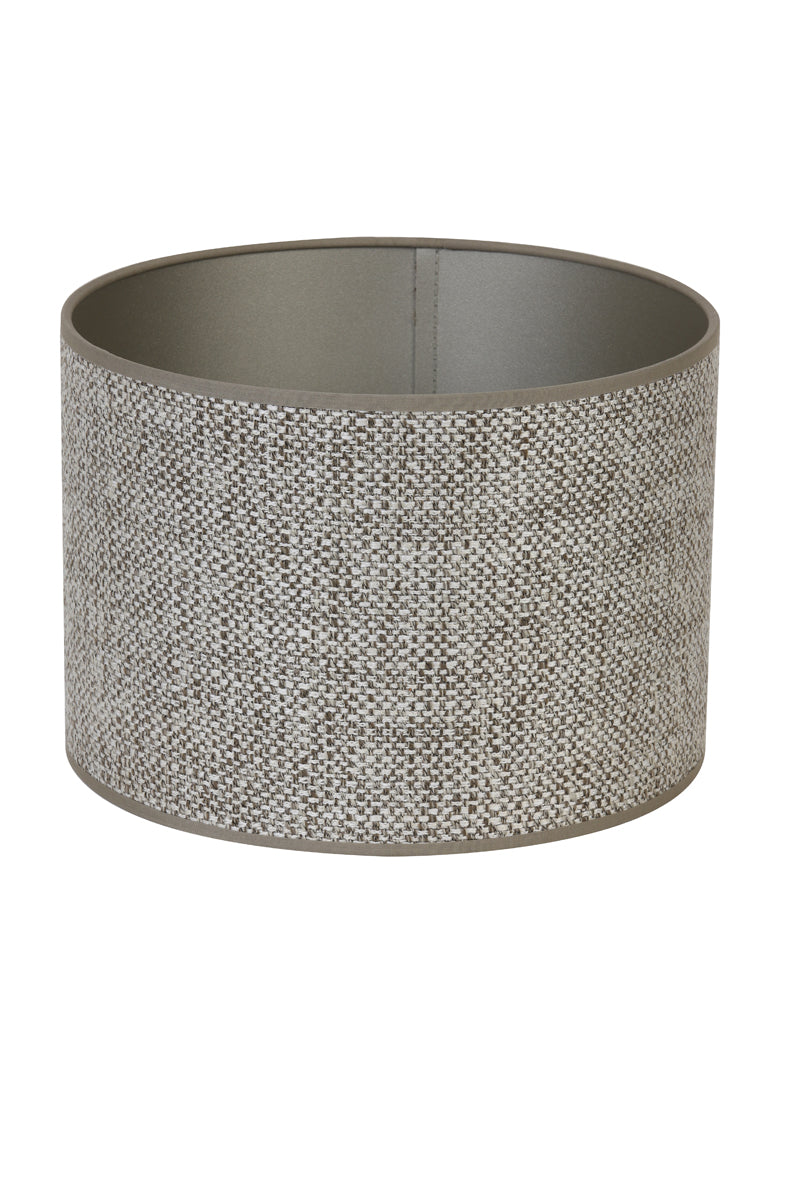 Light & Living Lighting Shade cylinder 25-25-18 cm SAVERNA brown beige House of Isabella UK