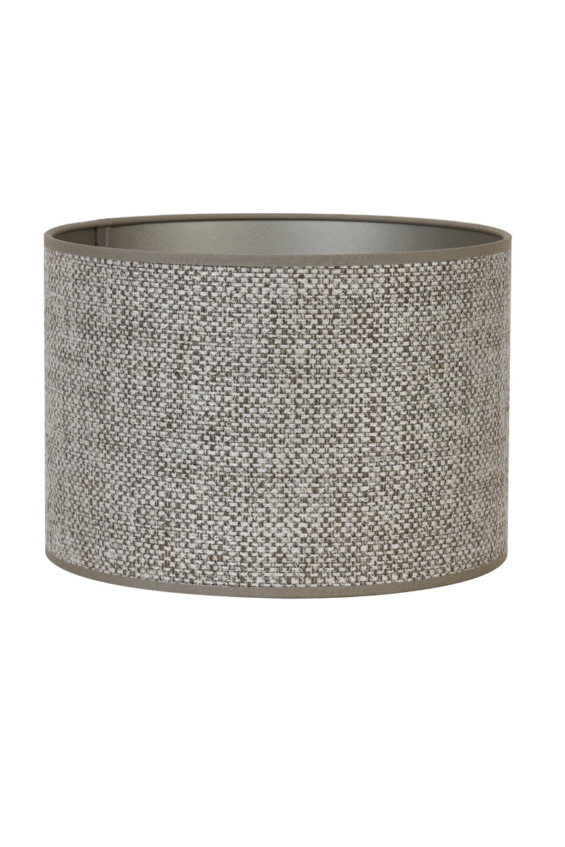 Light & Living Lighting Shade cylinder 25-25-18 cm SAVERNA brown beige House of Isabella UK