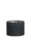 Light & Living Lighting Shade cylinder 25-25-18 cm SENDAI black House of Isabella UK