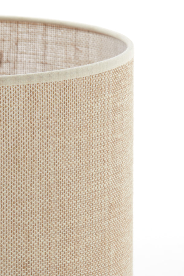 Light & Living Lighting Shade cylinder 25-25-18 cm SENDAI sand House of Isabella UK