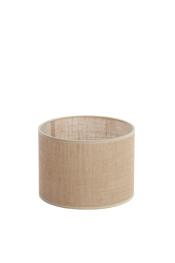 Light & Living Lighting Shade cylinder 25-25-18 cm SENDAI sand House of Isabella UK