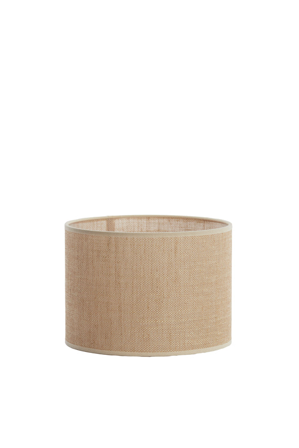 Light & Living Lighting Shade cylinder 25-25-18 cm SENDAI sand House of Isabella UK
