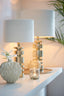 Light & Living Lighting Shade cylinder 25-25-18 cm VELOURS off white House of Isabella UK