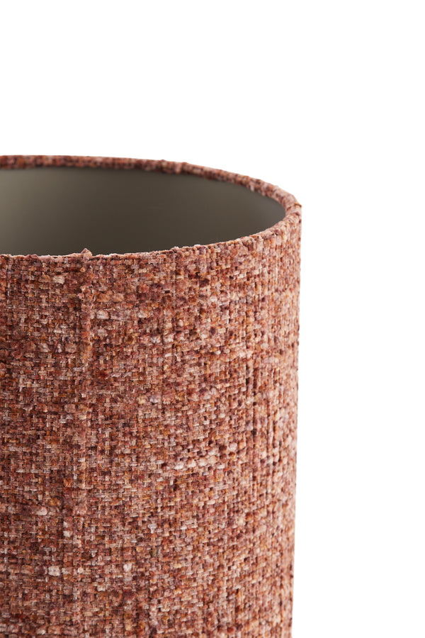 Light & Living Lighting Shade cylinder 25-25-27 cm OSIRE burgundy House of Isabella UK