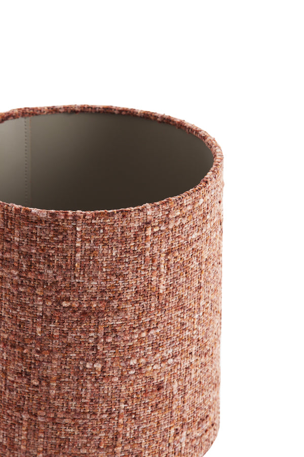 Light & Living Lighting Shade cylinder 25-25-27 cm OSIRE burgundy House of Isabella UK