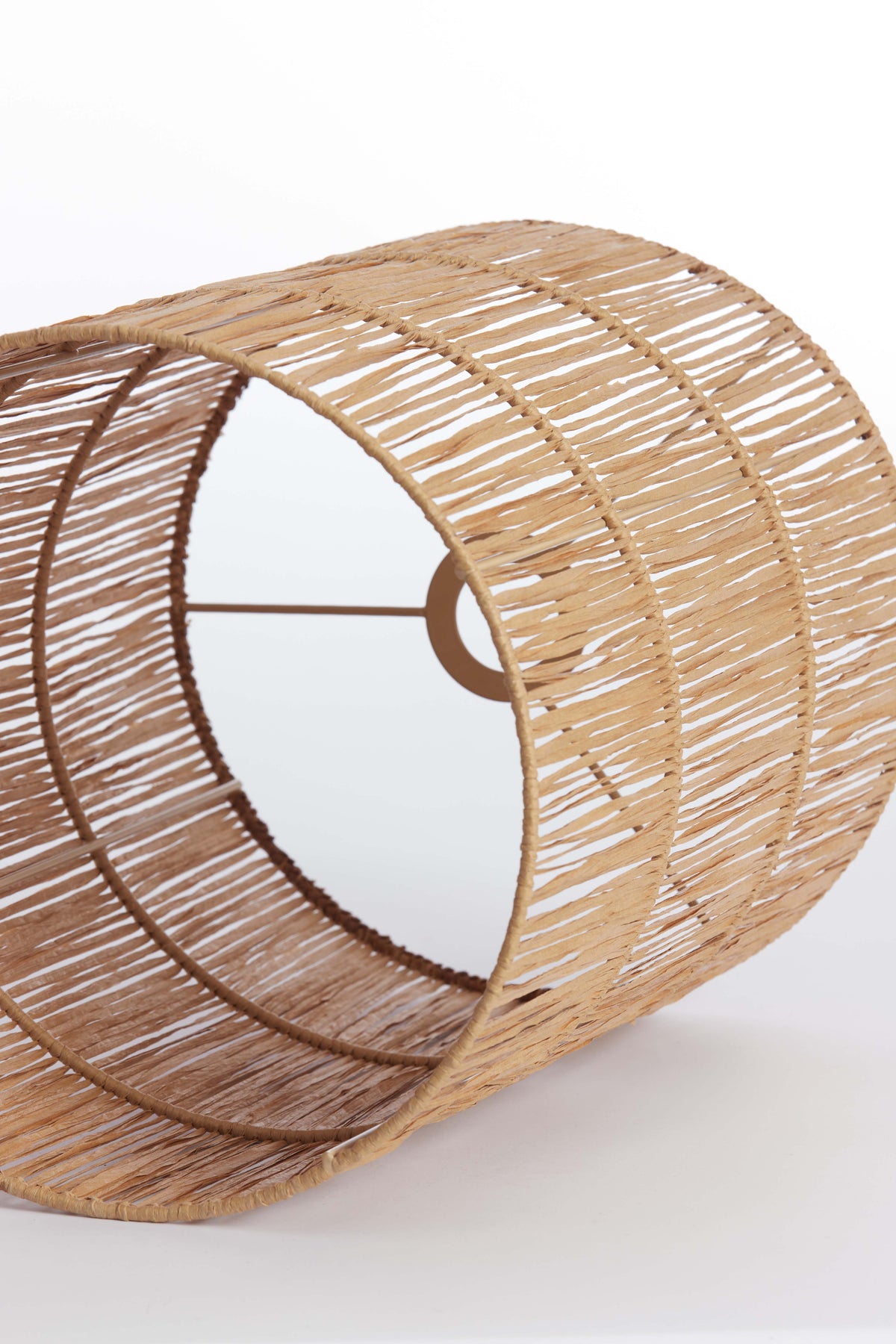 Light & Living Lighting Shade cylinder 25-25-30 cm LANZANO raffia natural House of Isabella UK