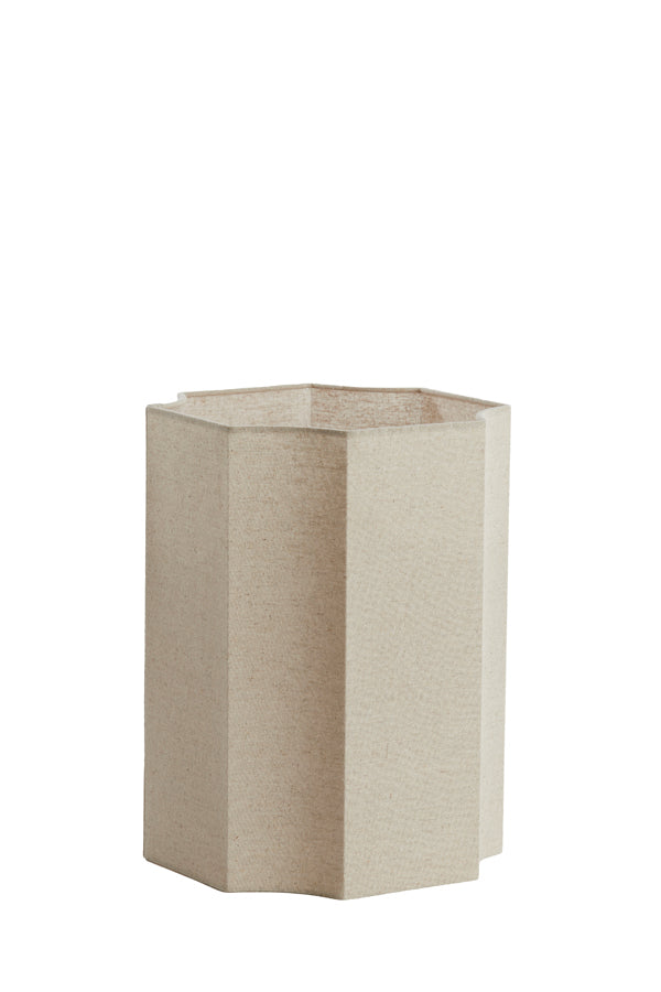 Light & Living Lighting Shade cylinder 25-25-35 cm DASLI natural House of Isabella UK