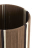Light & Living Lighting Shade cylinder 25-25-36 cm MEDAN brown+cream+dark brown House of Isabella UK