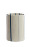 Light & Living Lighting Shade cylinder 25-25-36 cm MEDAN cream+blue House of Isabella UK