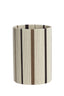 Light & Living Lighting Shade cylinder 25-25-36 cm MEDAN cream+brown+dark brown House of Isabella UK