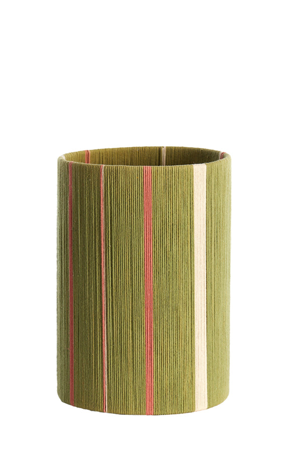 Light & Living Lighting Shade cylinder 25-25-36 cm MEDAN green+pink+cream House of Isabella UK