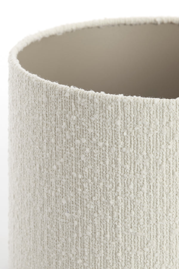 Light & Living Lighting Shade cylinder 30-30-21 cm BOLERO white House of Isabella UK