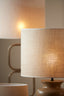 Light & Living Lighting Shade cylinder 30-30-21 cm BRESKA pearl white House of Isabella UK