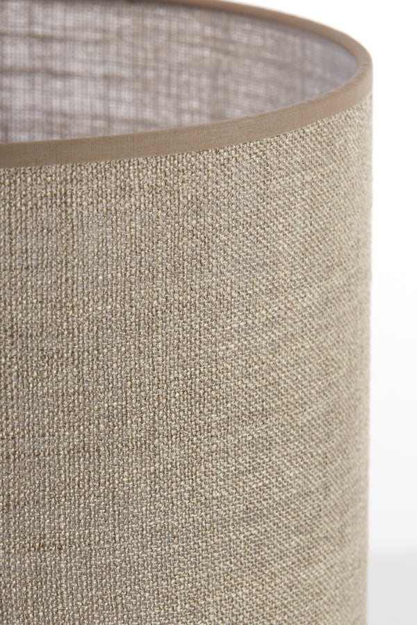 Light & Living Lighting Shade cylinder 30-30-21 cm CADEN beige House of Isabella UK