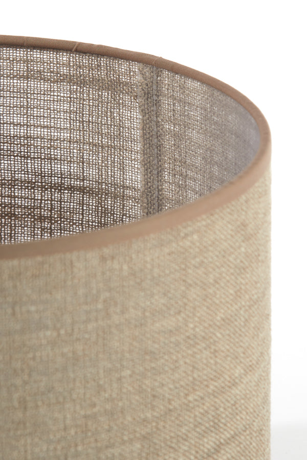 Light & Living Lighting Shade cylinder 30-30-21 cm CADEN beige House of Isabella UK