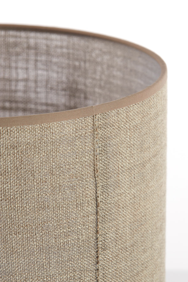 Light & Living Lighting Shade cylinder 30-30-21 cm CADEN beige House of Isabella UK