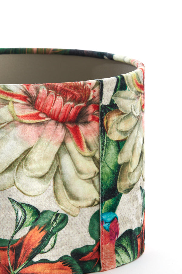 Light & Living Lighting Shade cylinder 30-30-21 cm DAHLIA green House of Isabella UK