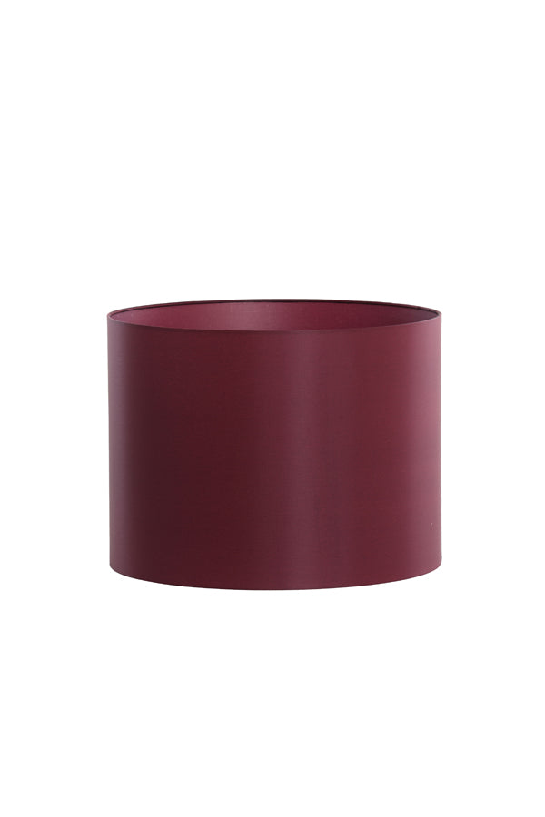 Light & Living Lighting Shade cylinder 30-30-21 cm IMANI burgundy House of Isabella UK