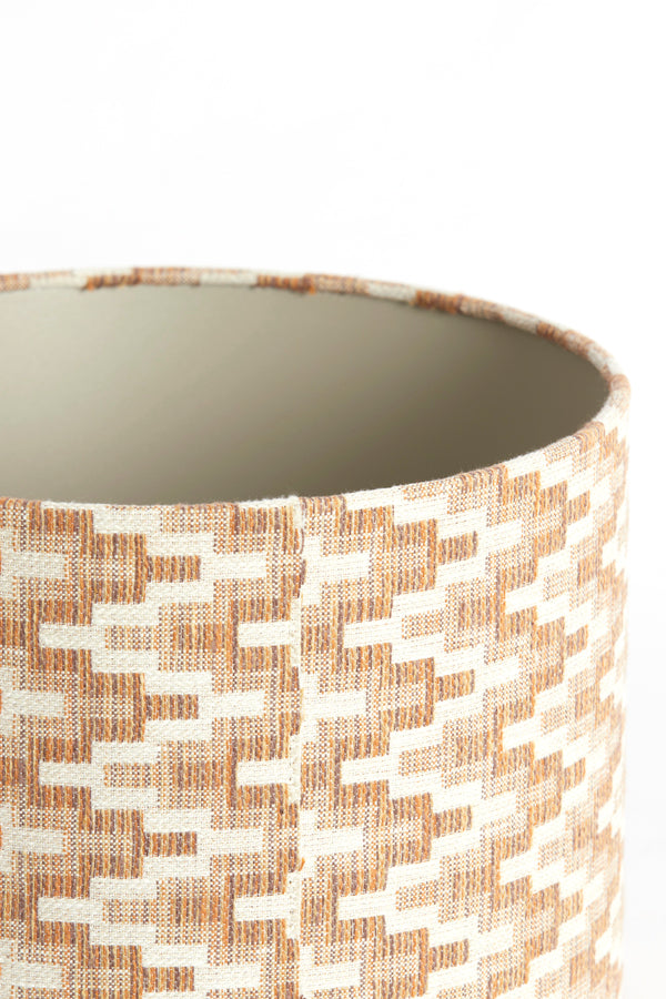 Light & Living Lighting Shade cylinder 30-30-21 cm JINX brown House of Isabella UK