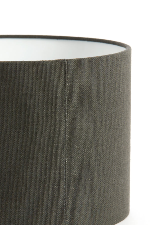 Light & Living Lighting Shade cylinder 30-30-21 cm LIVIGNO anthracite House of Isabella UK