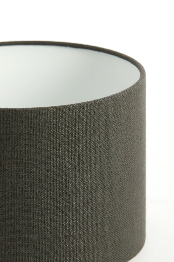 Light & Living Lighting Shade cylinder 30-30-21 cm LIVIGNO anthracite House of Isabella UK