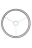 Light & Living Lighting Shade cylinder 30-30-21 cm LIVIGNO liver House of Isabella UK