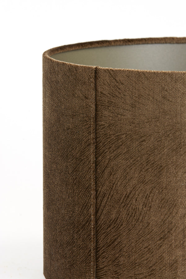 Light & Living Lighting Shade cylinder 30-30-21 cm LUBIS brown House of Isabella UK