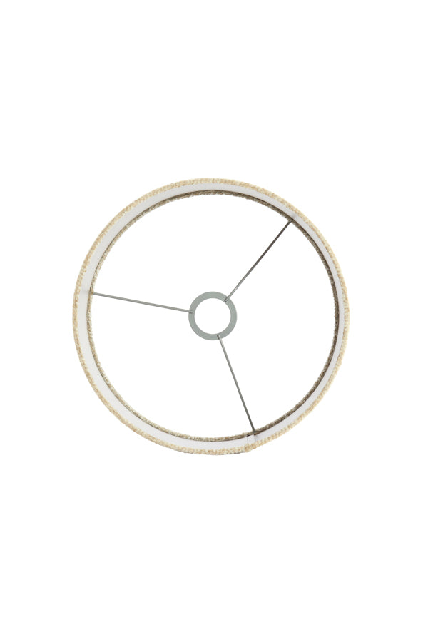 Light & Living Lighting Shade cylinder 30-30-21 cm RIF sand House of Isabella UK