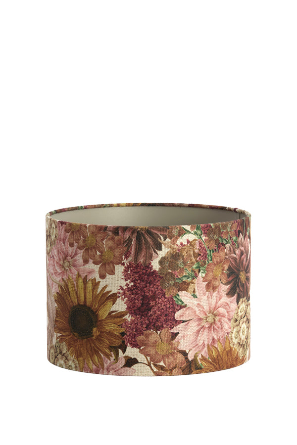 Light & Living Lighting Shade cylinder 30-30-21 cm ROSEWOOD white House of Isabella UK