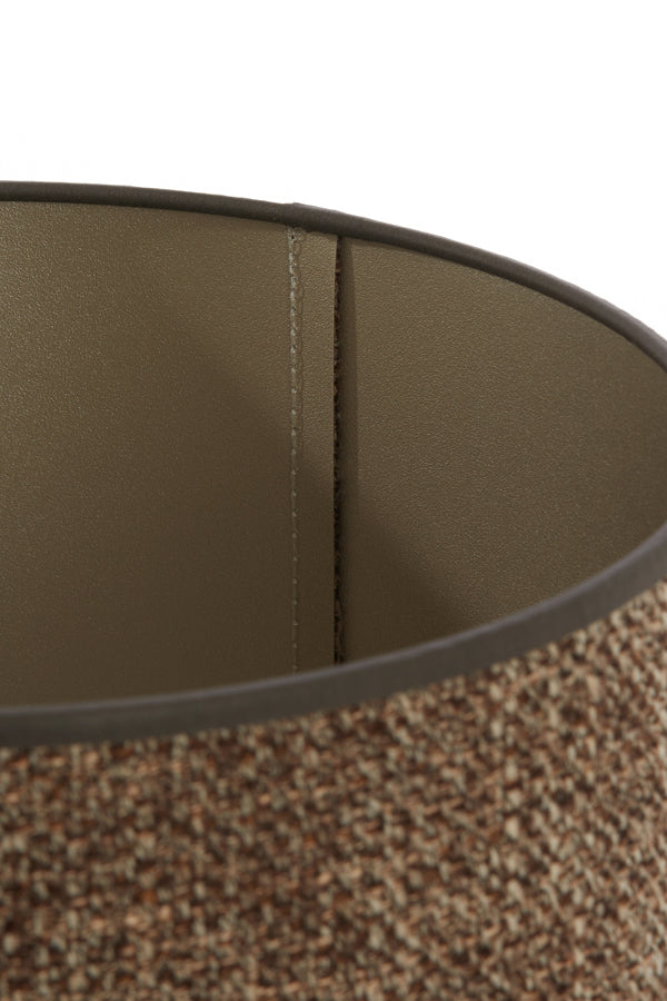 Light & Living Lighting Shade cylinder 30-30-21 cm SAVERNA dark brown House of Isabella UK