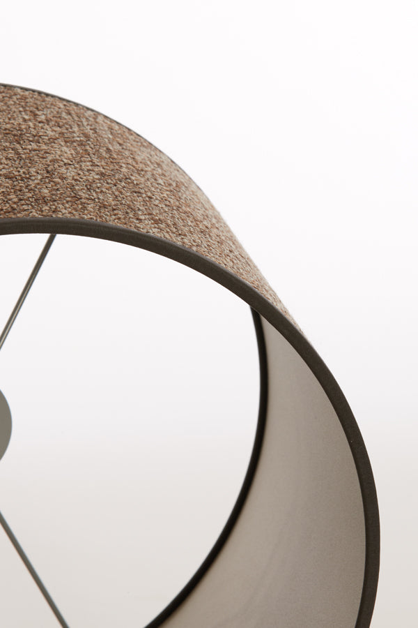 Light & Living Lighting Shade cylinder 30-30-21 cm SAVERNA dark brown House of Isabella UK