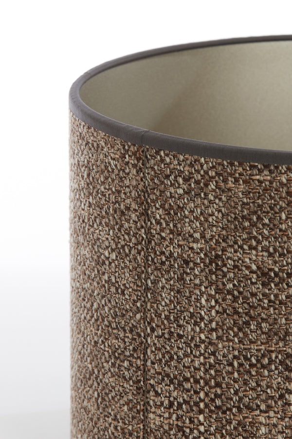 Light & Living Lighting Shade cylinder 30-30-21 cm SAVERNA dark brown House of Isabella UK