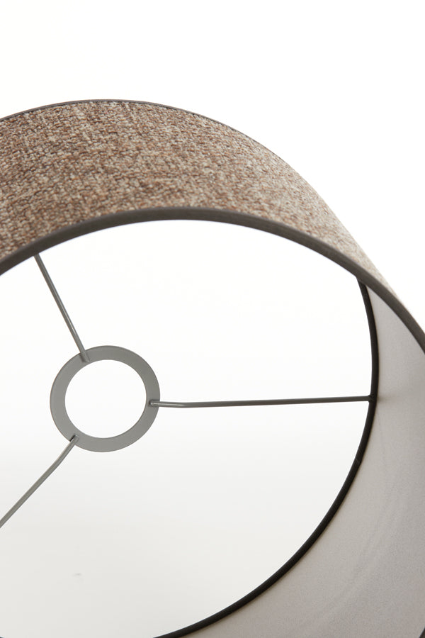 Light & Living Lighting Shade cylinder 30-30-21 cm SAVERNA dark brown House of Isabella UK