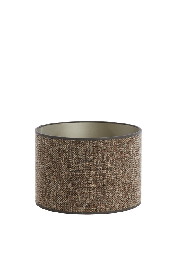 Light & Living Lighting Shade cylinder 30-30-21 cm SAVERNA dark brown House of Isabella UK