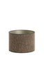 Light & Living Lighting Shade cylinder 30-30-21 cm SAVERNA dark brown House of Isabella UK