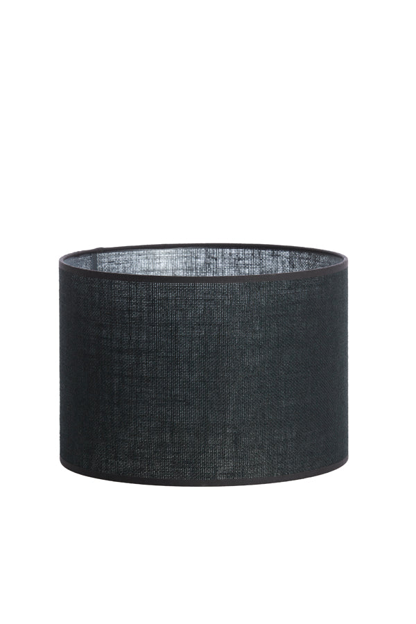 Light & Living Lighting Shade cylinder 30-30-21 cm SENDAI black House of Isabella UK