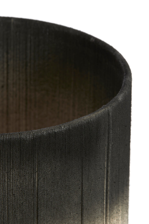 Light & Living Lighting Shade cylinder 30-30-21 cm TOSSA black-cream House of Isabella UK