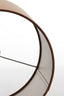 Light & Living Lighting Shade cylinder 30-30-21 cm VELOURS chocolate brown House of Isabella UK