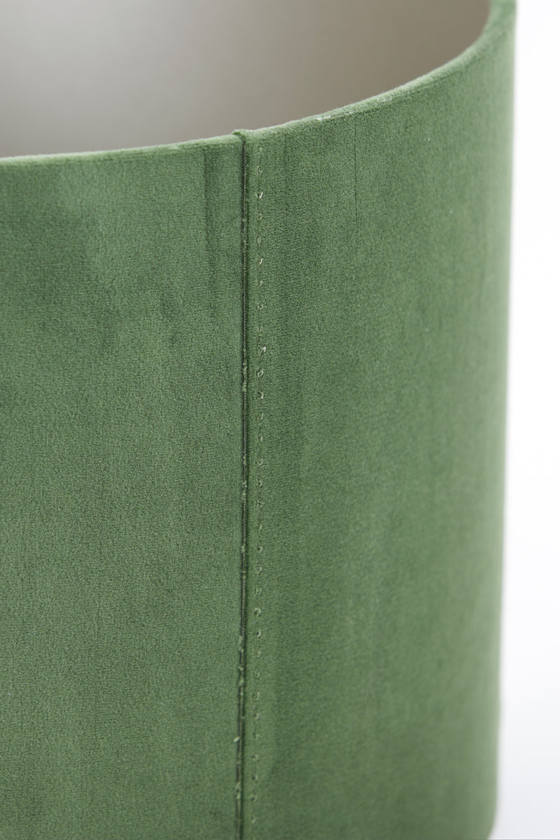 Light & Living Lighting Shade cylinder 30-30-21 cm VELOURS dusty green House of Isabella UK
