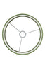 Light & Living Lighting Shade cylinder 30-30-21 cm VELOURS dusty green House of Isabella UK